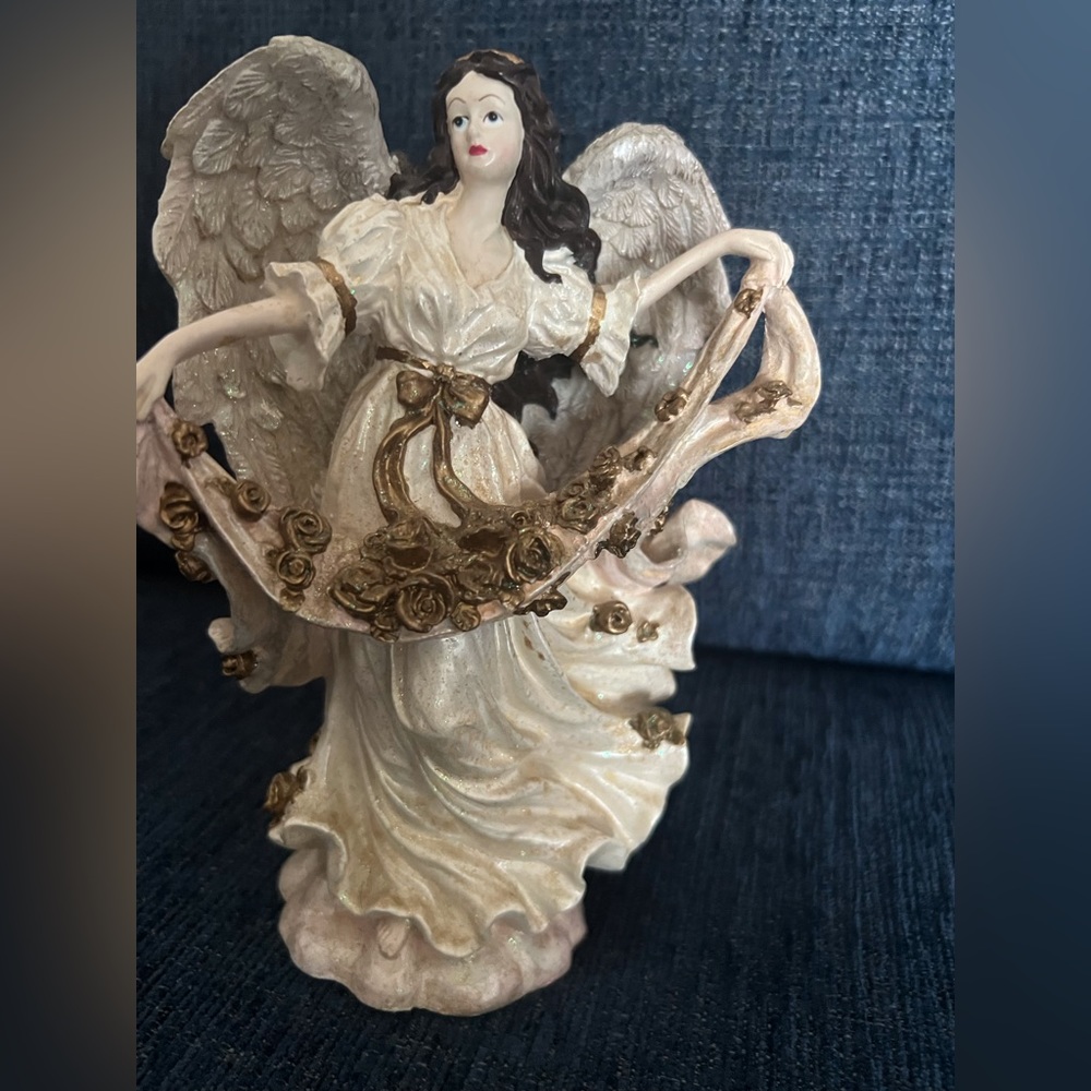 Vintage Resin Angel of Peace NWOT - Picture 8 of 9